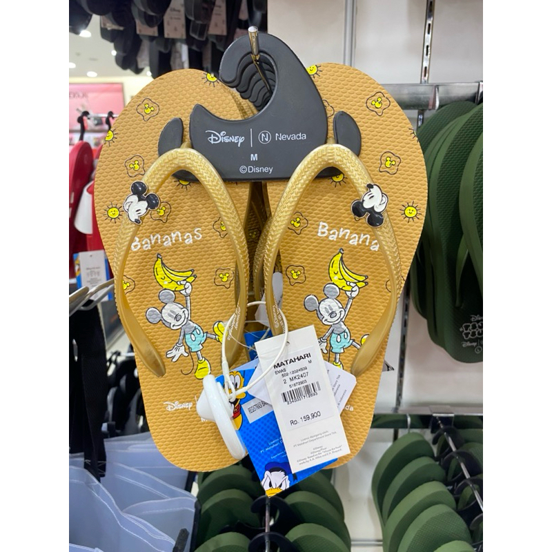 Disney x Nevada sandal jepit wanita original