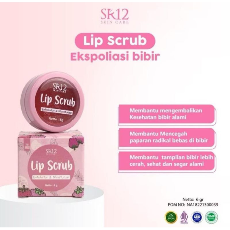 LIP SCRUB - EXFOLIASI - LIP SCRUB