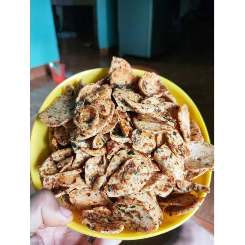 

24 pcs basreng koin pedas daun jeruk[24 pcs