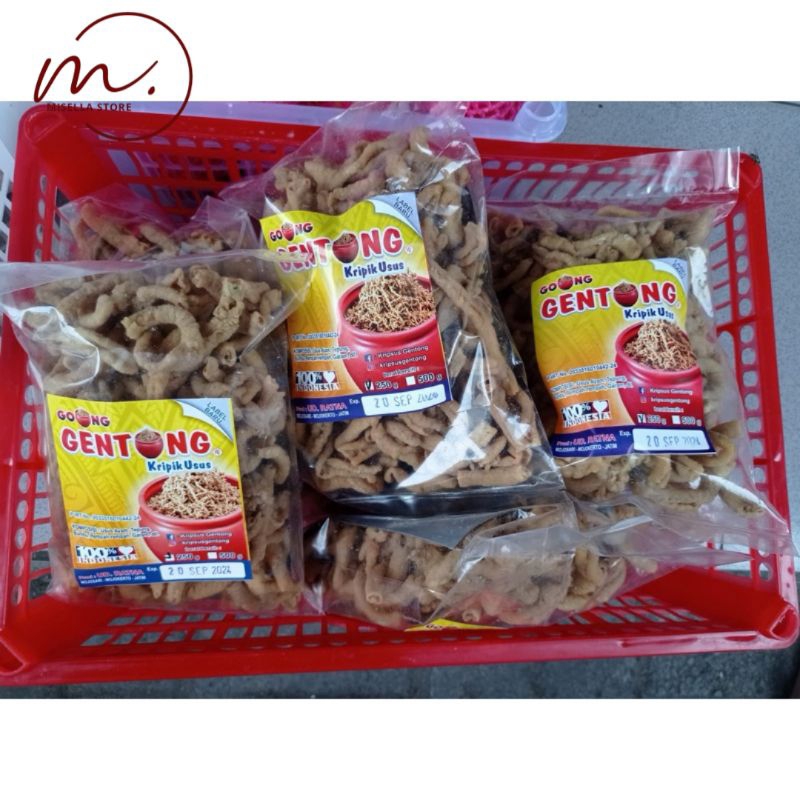 

Keripik Usus Cap Gentong Berat 250 Gram