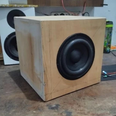 Subwoofer Pasif Aktif 6 Inch Costum