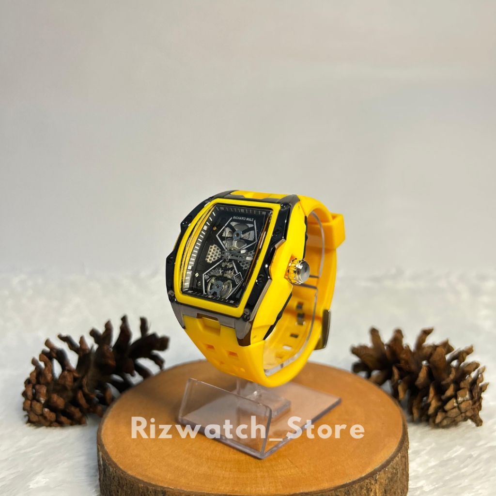 Jam Tangan Pria RM Analog Sport Original Tahan Air Box Exclusive
