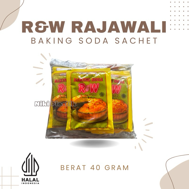 

R&W Rajawali Baking Soda | Soda Kue Kemasan Sachet 40gram