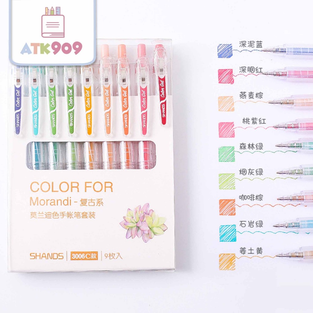

ATK909 TRMURAH Set Colour Pen / Morandi Set Color Pen