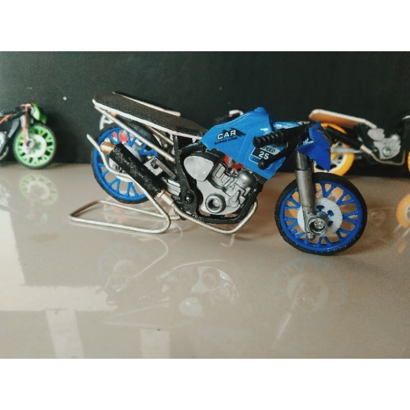 Miniatur drag race motor miniatur gl cb herek