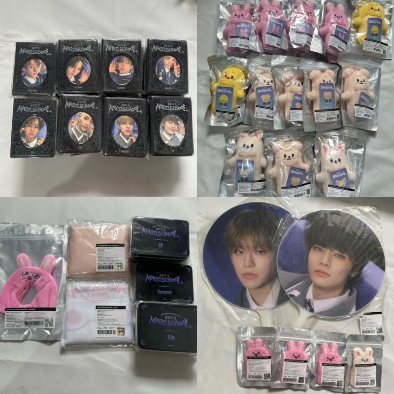 [READY STOCK] STRAY KIDS SKZ'S MAGIC SCHOOL MERCH CROSS BAG T SHIRT CARDIGAN PLUSH SKZOO COLLECT BOO