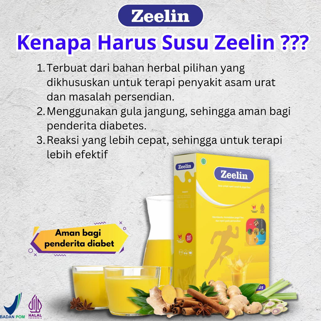

Zeelin 200gr - Susu Kambing Nyeri Sendi & Asam Urat