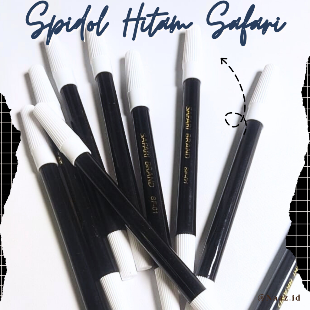 

BISA COD SPIDOL HITAM SAFARI ECER (1pcs)