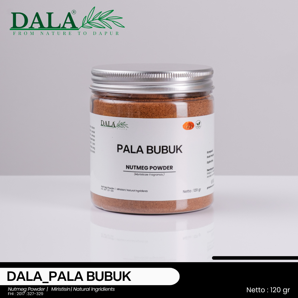 

DALA_Pala Bubuk / Nutmeg Powder (70 gr / 120 gr)