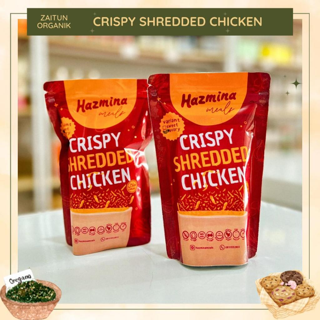 

Crispy shredded chicken | Hazmina meals | Savory & sweet | snack healthy | healthy snack