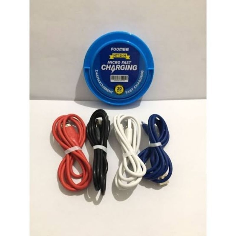 Vior FOOMEE NT13-M/NT13-C/NT13-L 2.4A (1 TOPLES ISI 20 PCS)