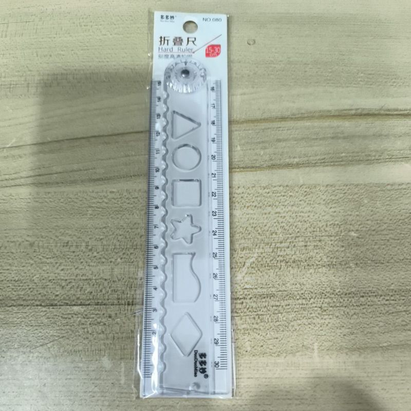 

penggaris bentuk 30 cm