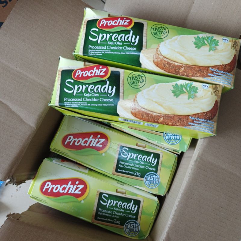 

Keju Spready 2kg /Keju Oles