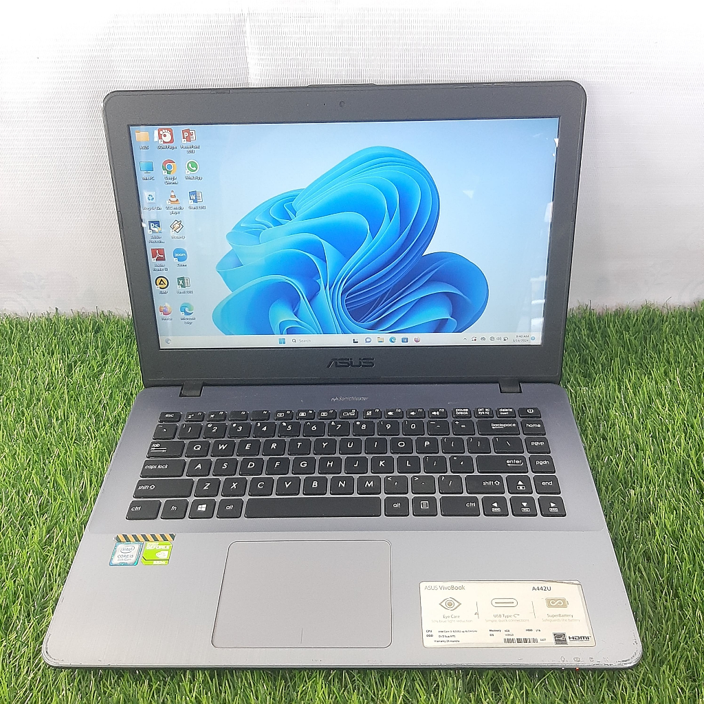 GAMING ASUS A442U CORE I5-8250U RAM 8GB SSD 256GB NVIDIA 930MX 2GB