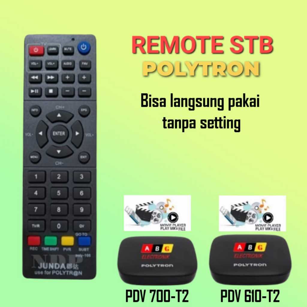 Remot set top box Polytron pdv 700 t2 / pdv 610 t2