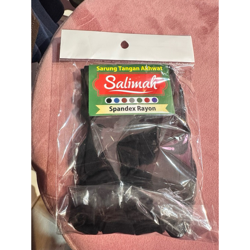 sarung tangan muslimah premium