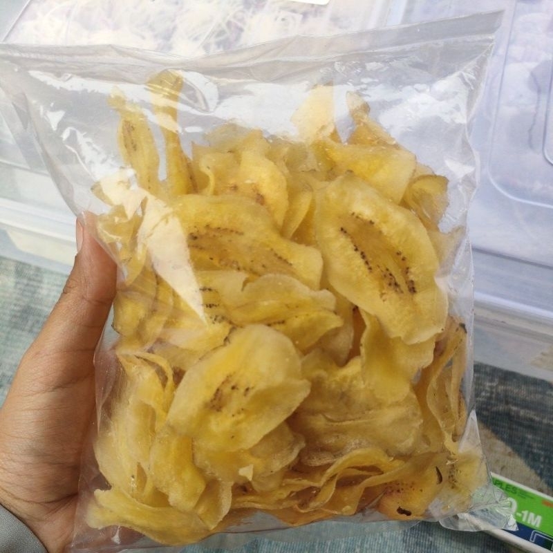 

kripik pisang & kripik ubi ungu