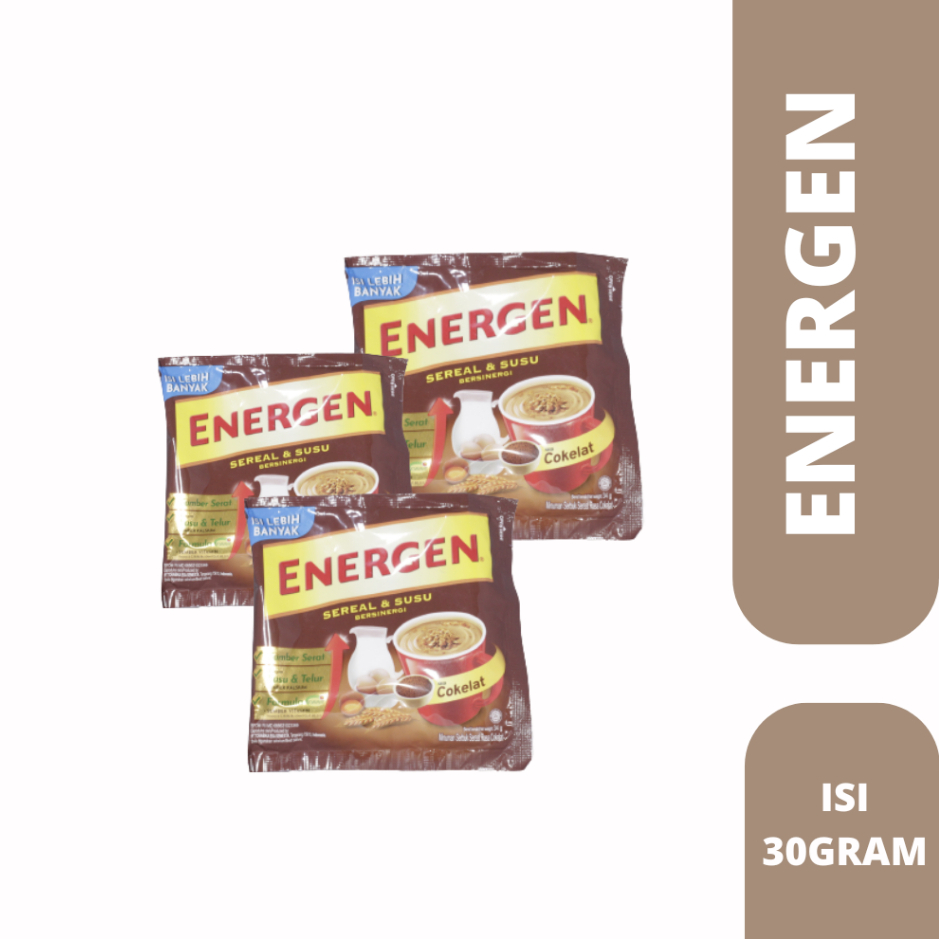 

Energen Sereal & Susu Rasa Coklat - 1 Renceng (10 pcs)