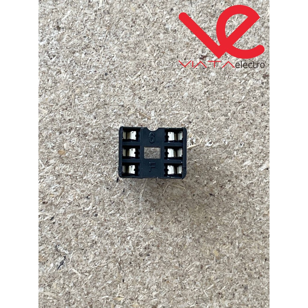SOCKET IC 6PIN (1 BUAH) 6 PIN ADAPTER SOCKET IC8PIN 6P ups
