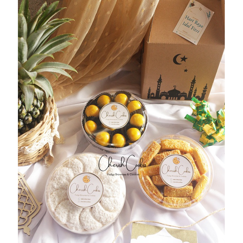 

Hamper Kue Lebaran idul fitri nastar kastengel putri salju
