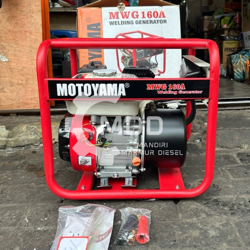 MWG160A MESIN LAS GENSET BENSIN GENERATOR WELDER MOTOYAMA MWG 160 A
