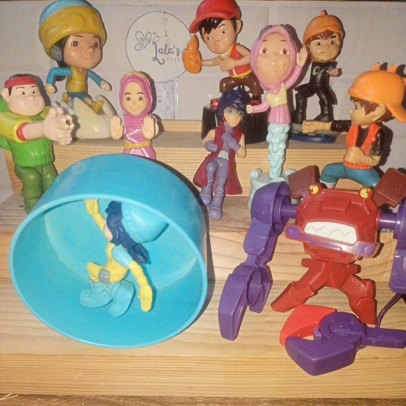 [Bukan Baru] Mainan Seri Figur Karakter BOBOIBOY Animated Movie Series