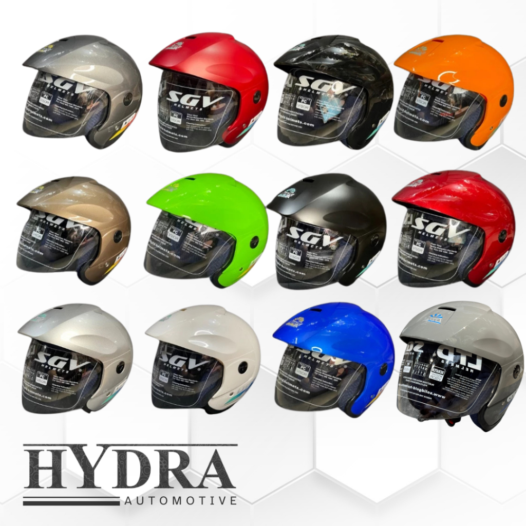 (Siap pakai) Helm LTD Sport Asli Original 100% Kaca Bening