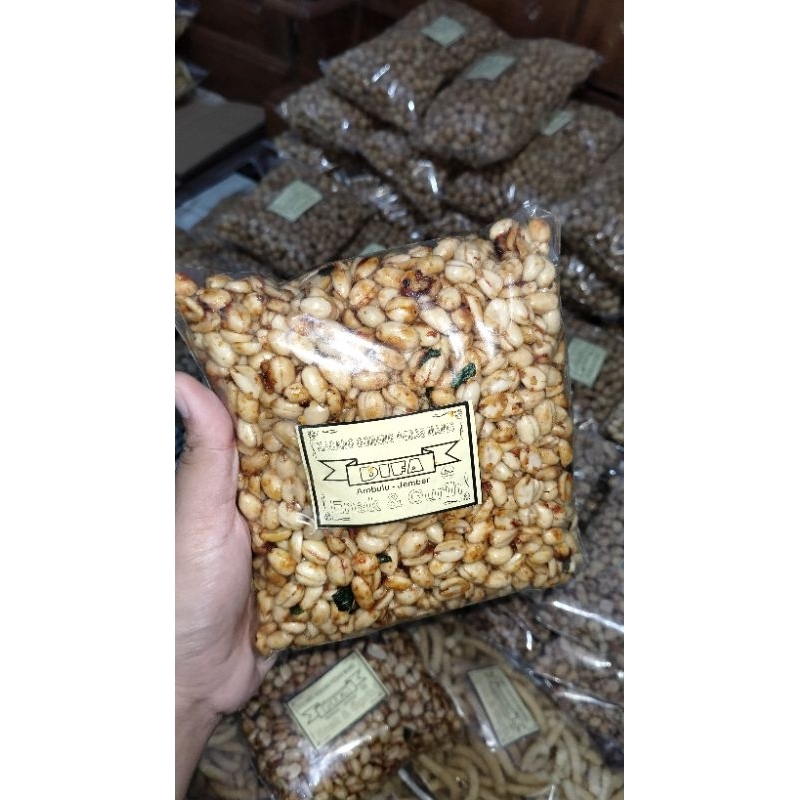 

Kacang pedas manis home industri oleh-oleh khas jember