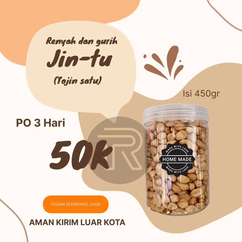 

Jin-tu (Tojin satu) Netto 450gr
