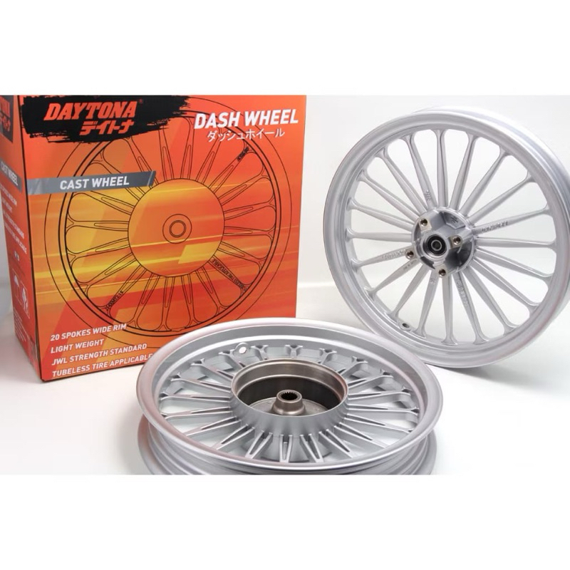 velg daytona warna silver vario 125 150 160 cbs scoopy beat genio stylo