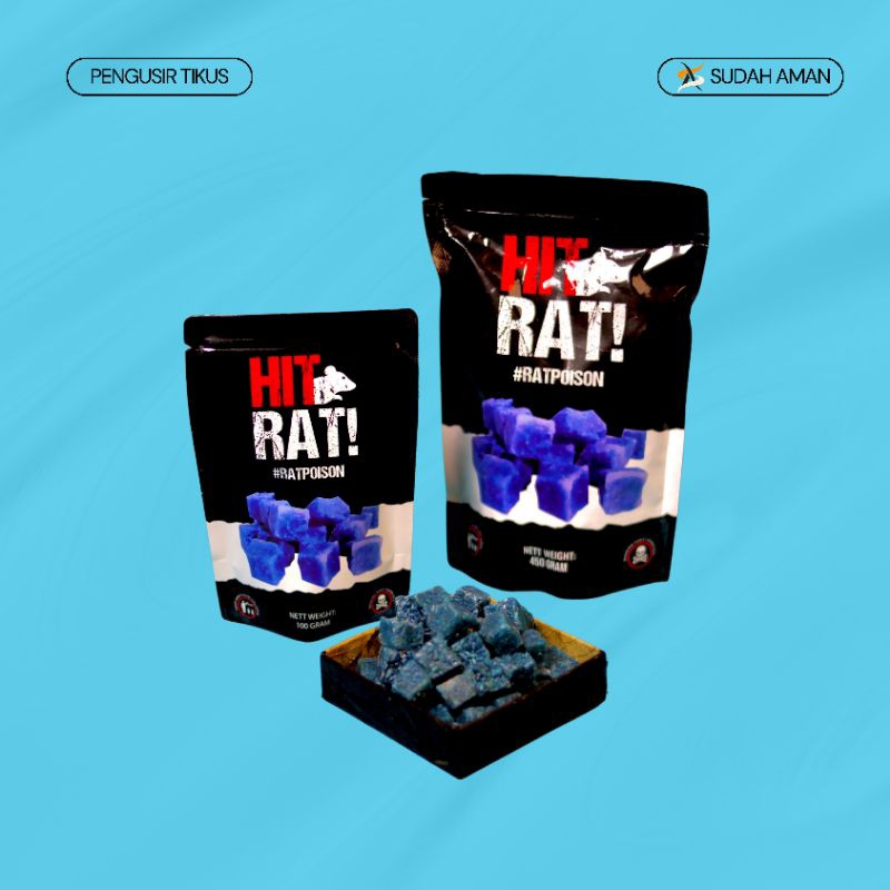 HIT RAT – Racun Tikus Ampuh | Basmi Tikus Tanpa Bau Bangkai