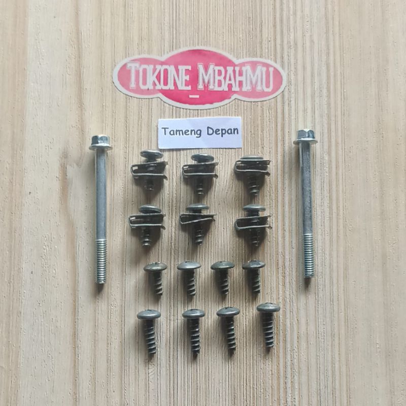 Baut Cover Body Bodi Tameng Depan Yamaha Jupiter MX New 135