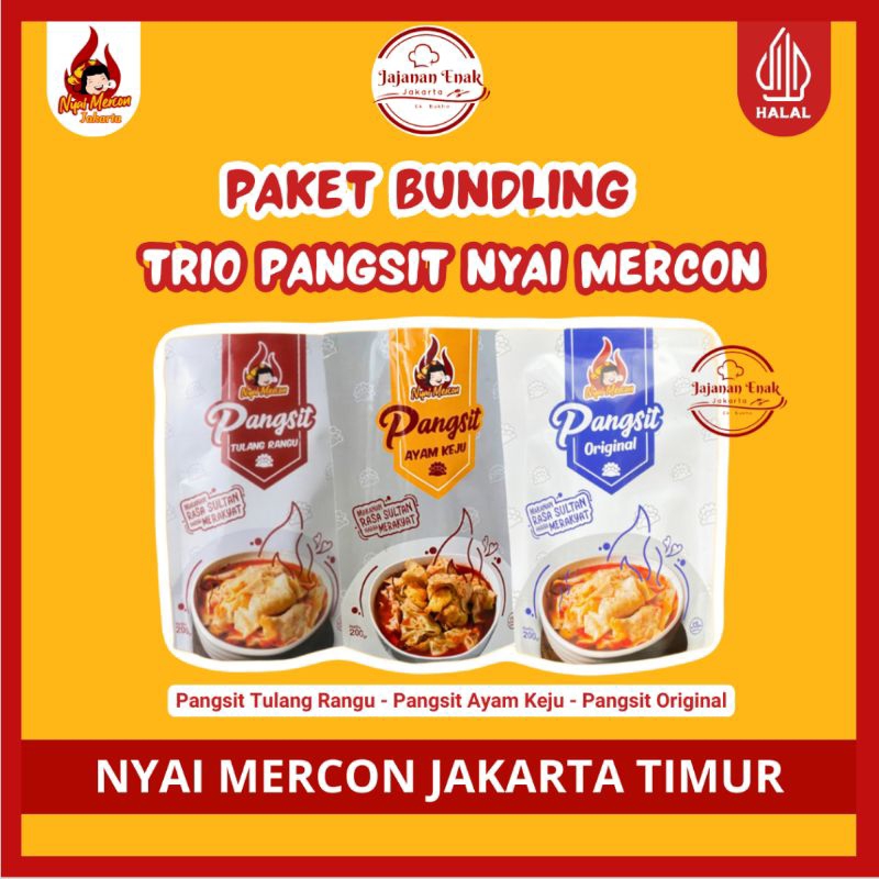 

NYAI MERCON - PAKET BUNDLING TRIO PANGSIT