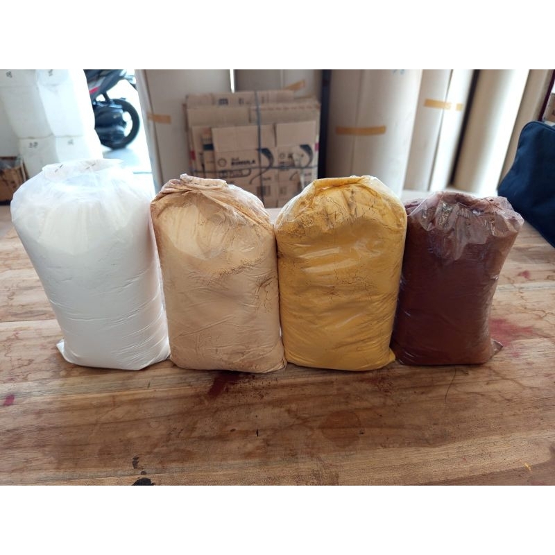 Oker dempul kayu 1 Kg