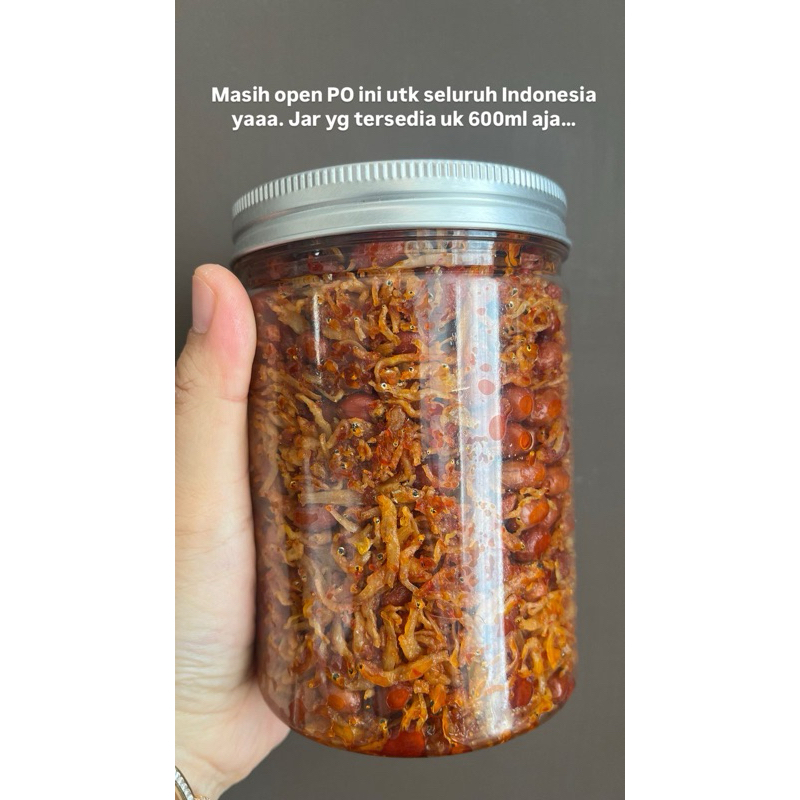 

kacang teri bilis medan ukuran jar 600gr