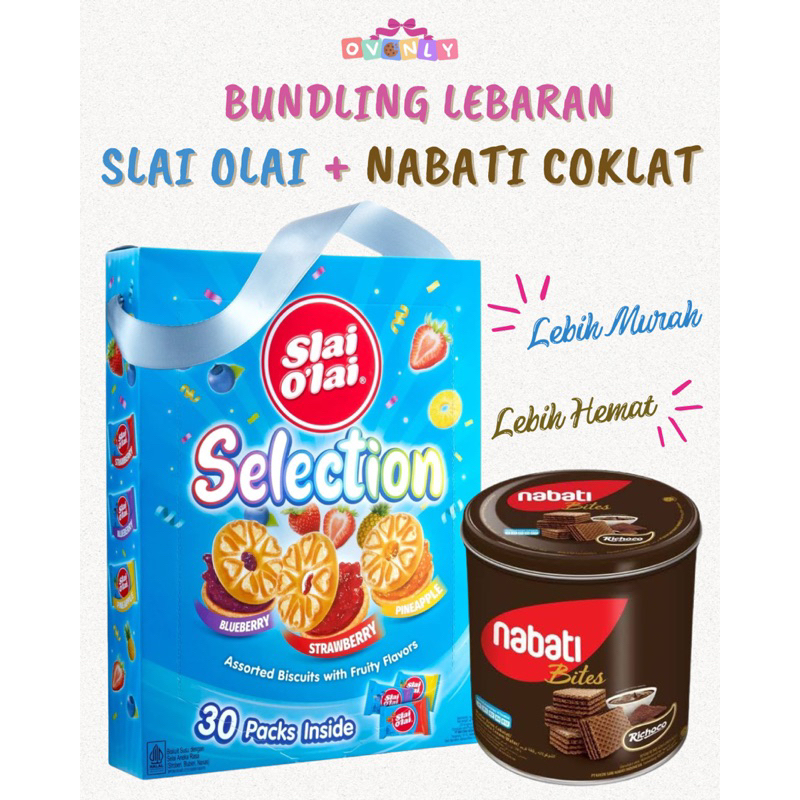 

Kue Lebaran Sla'i Olai Festive Selection Isi 30pcs MURAH SIAP KIRIM