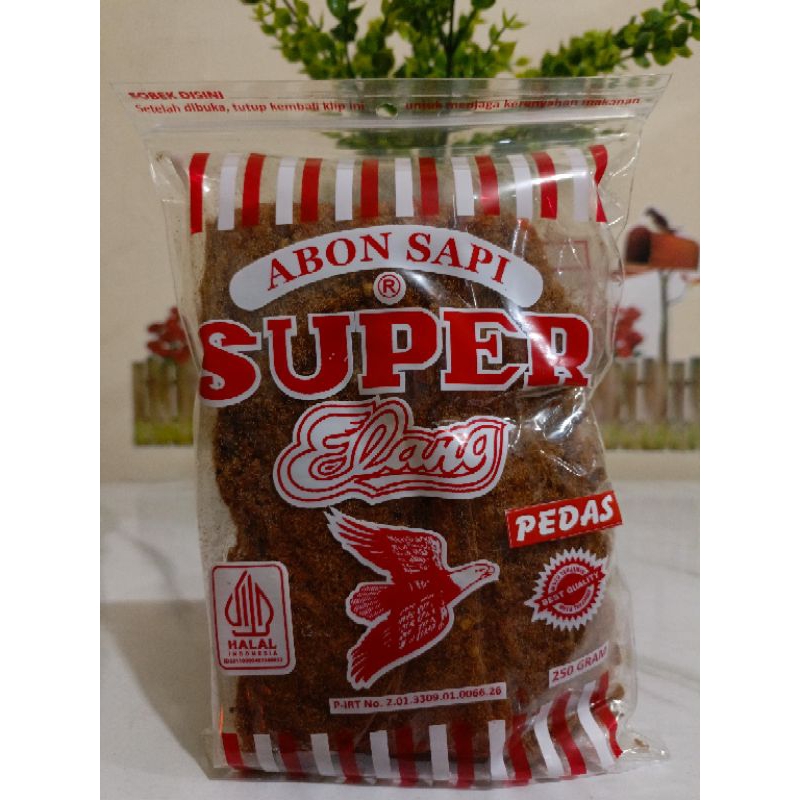 Abon Sapi Super Cap ELANG 250gr Abon Sapi Super Cap ELANG Mpasi Bayi