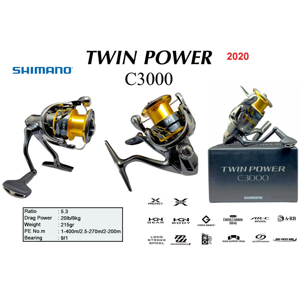 Reel Shimano TWIN POWER 2020