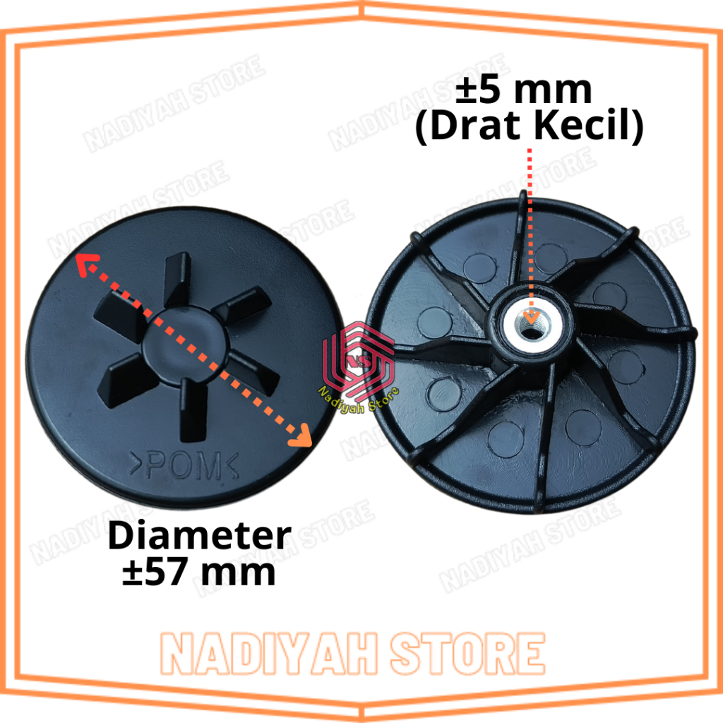 GEAR GIGI LOWER CONECTOR MESIN BLENDER RRT NATIONAL PANAFRESH AIRLUX PANALUX GMC AS DRAT KECIL