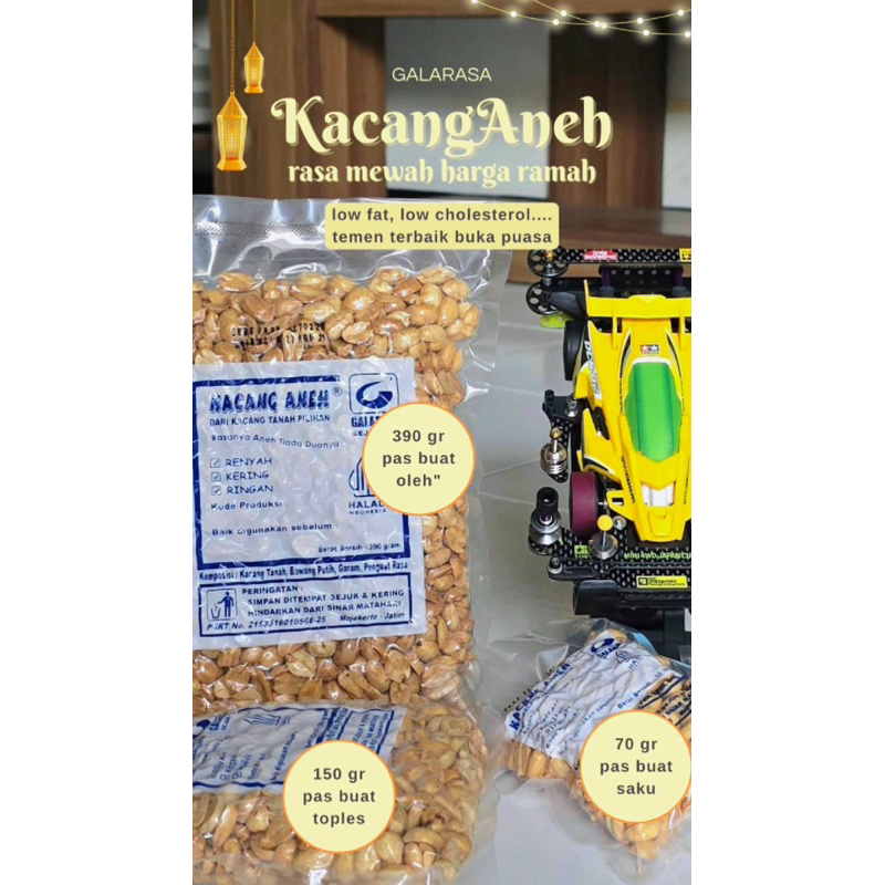

Kacang Aneh Galarasa