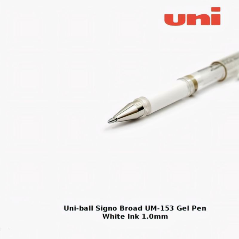 

UNIBALL Signo Broad 1.0mm White/Gold/Silver UM-153