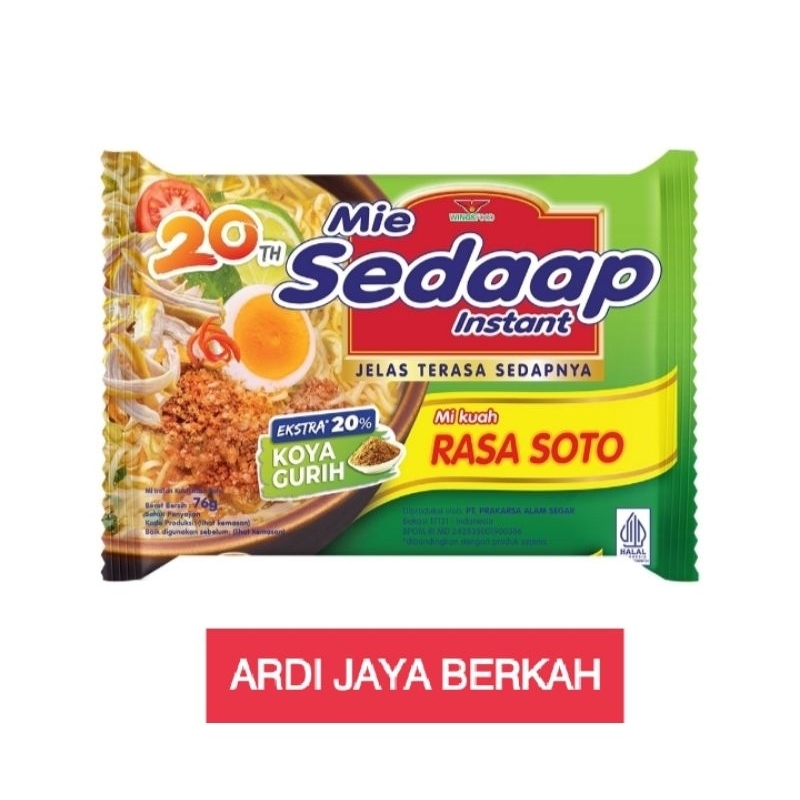 

Mie Sedaap Rasa Soto 76g