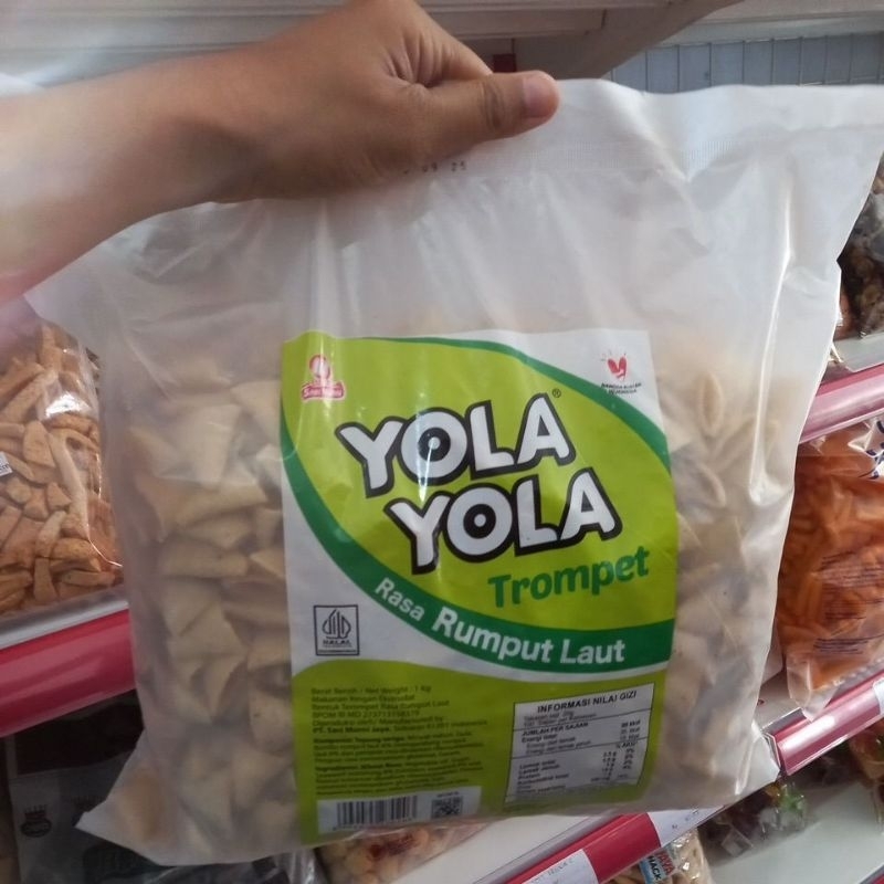 

YOLA TEROMPET RUMPUT LAUT 1KG