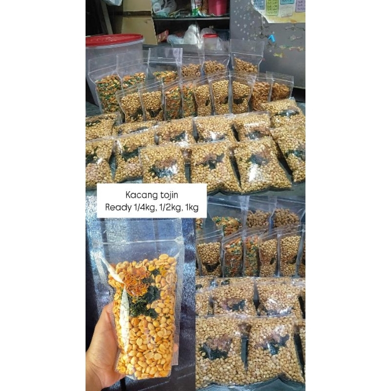 

TERLARIS 500GR KACANG KAMPUNG/KACANG TOJIN BAWANG GORENG TERMURAH