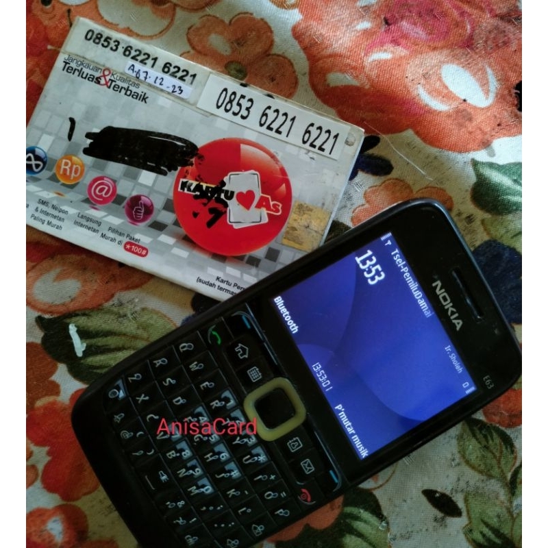 Nomor Cantik Telkomsel seri ABCD ABCD / CERMIN Nomor Lawas Kartu As Putih