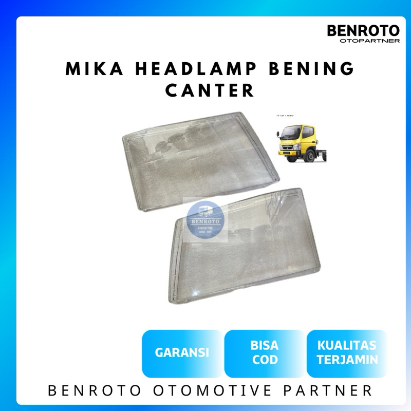 Mika Lampu Depan Truk Canter Bening Original Kanan Kiri