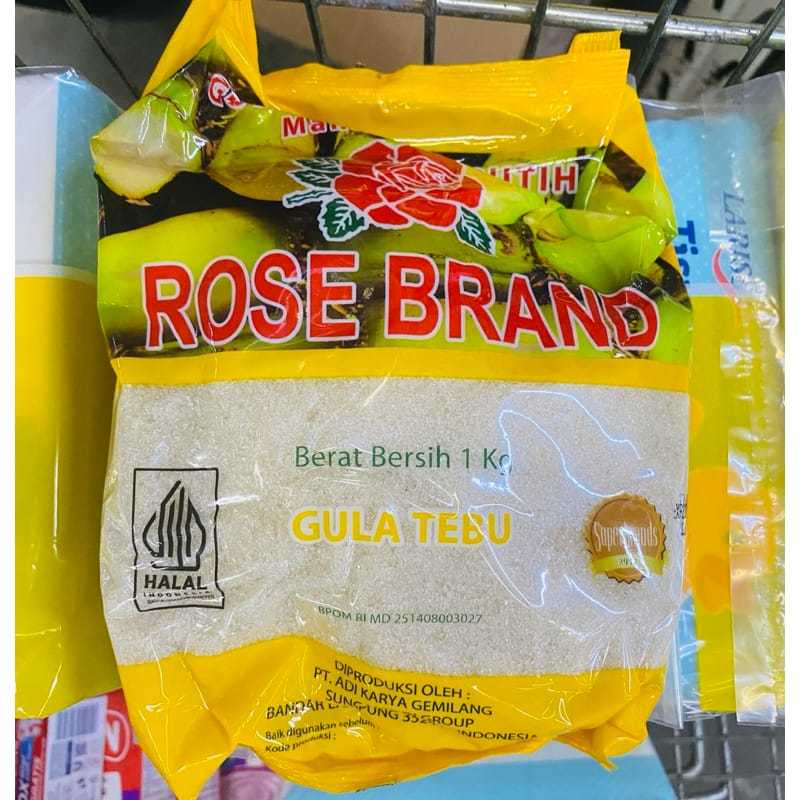 

Halal Rose Brand Berat Bersih 1 Kg Gula Tebu