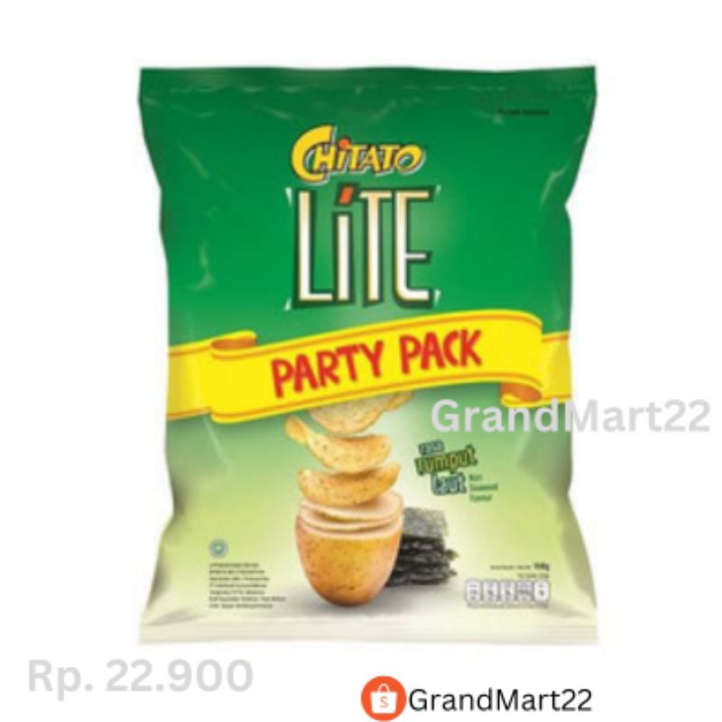 

Chitato Lite Party Snack Rasa Rumput laut