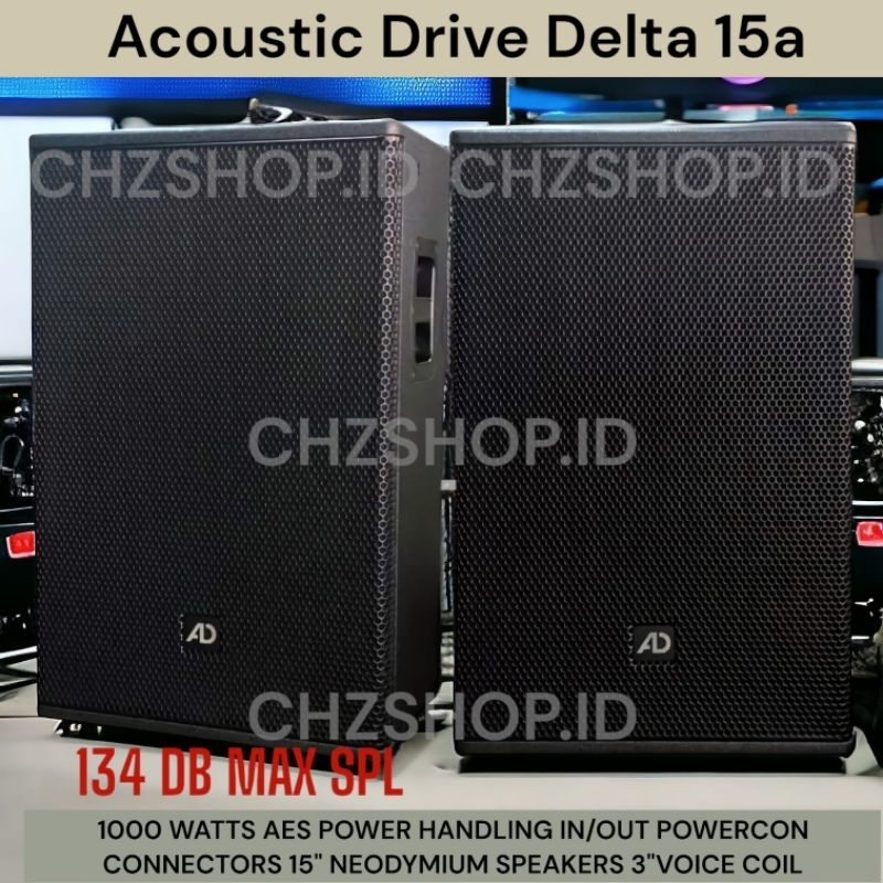 Acoustic Drive Delta 15a Speaker Aktif Delta 15A Speaker Professional 15 A DISKON TERMURAH Speaker 1