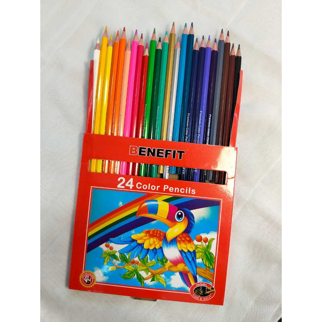 

BENEFIT PENSIL WARNA 24W / PENSIL WARNA ISI 24 WARNA